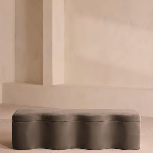 Eli Storage Bench Velvet Taupe