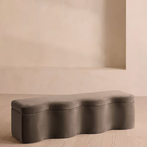 Eli Storage Bench Velvet Taupe