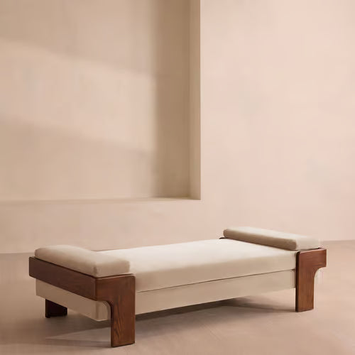 Marcia Daybed Velvet Porcelain