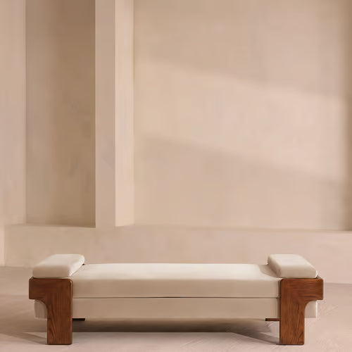 Marcia Daybed Velvet Porcelain