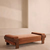 Marcia Daybed Velvet Antique Rose