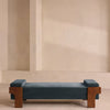 Marcia Daybed Velvet Grey Blue