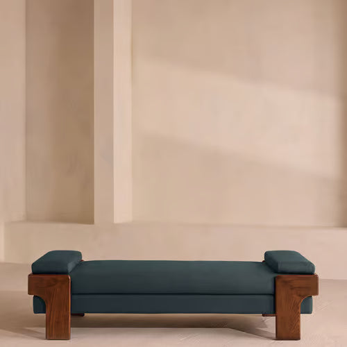 Marcia Daybed Linen Prussian Blue