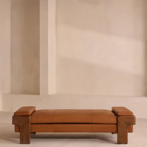 Marcia Daybed Leather Chestnut