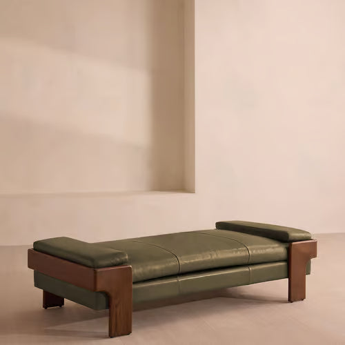 Marcia Daybed Leather Moss