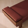 Marcia Daybed Leather Sangria