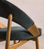 Lachlan Dining Chair, Linen Chenille, Deep Teal