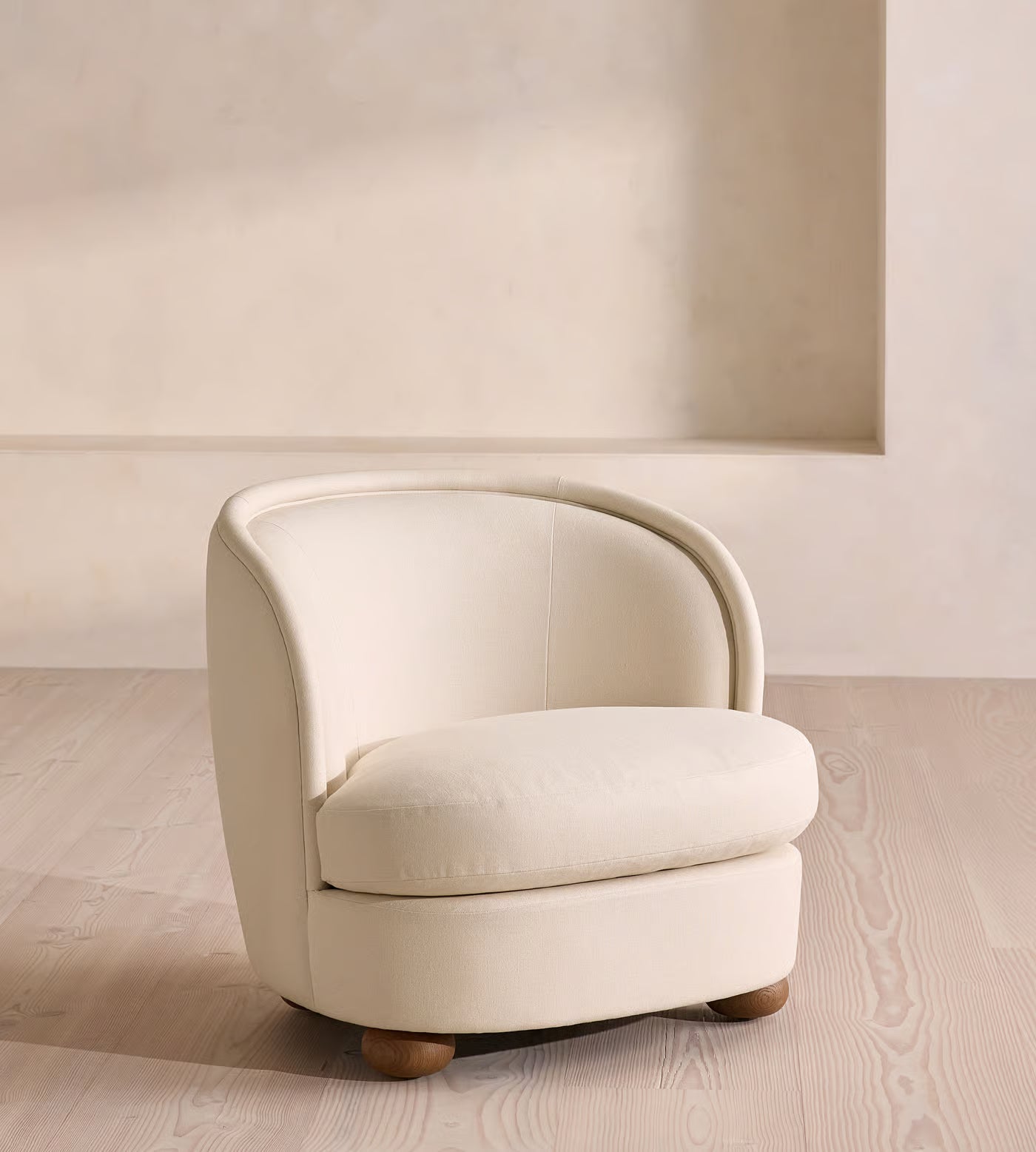 Blair Tub Armchair, 
 Natural Linen