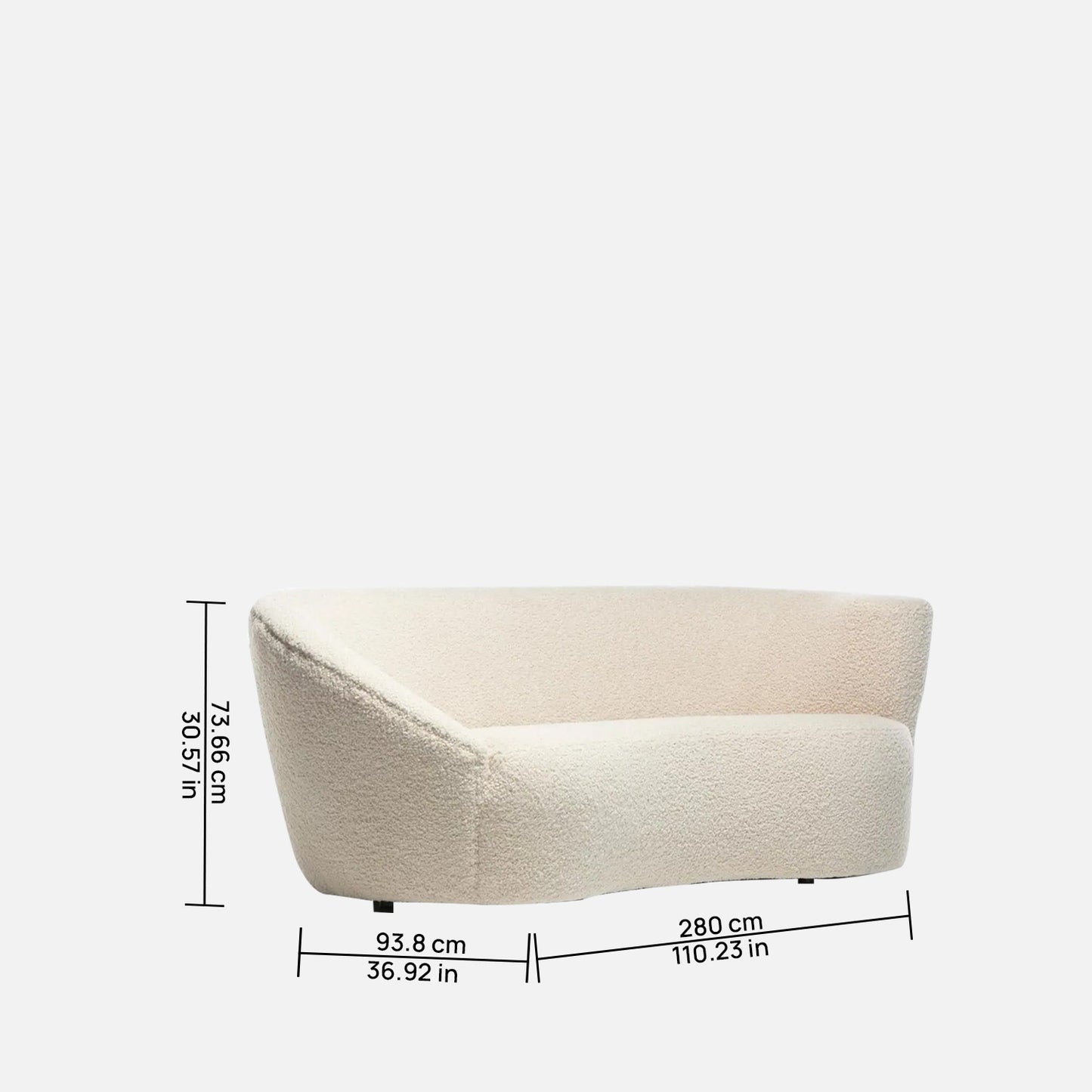 Zorva Pattern Printed Yellow 3 - Seater Velvet Sofa