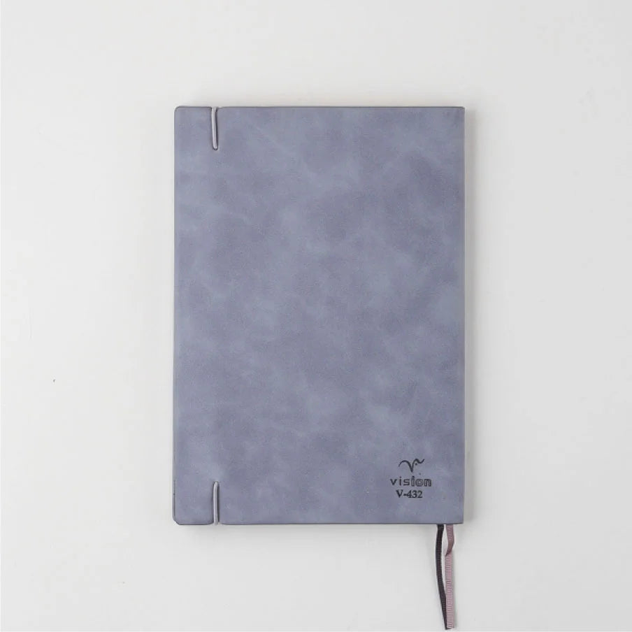 Leatherite Cover Notebook with Elastic Band Closure