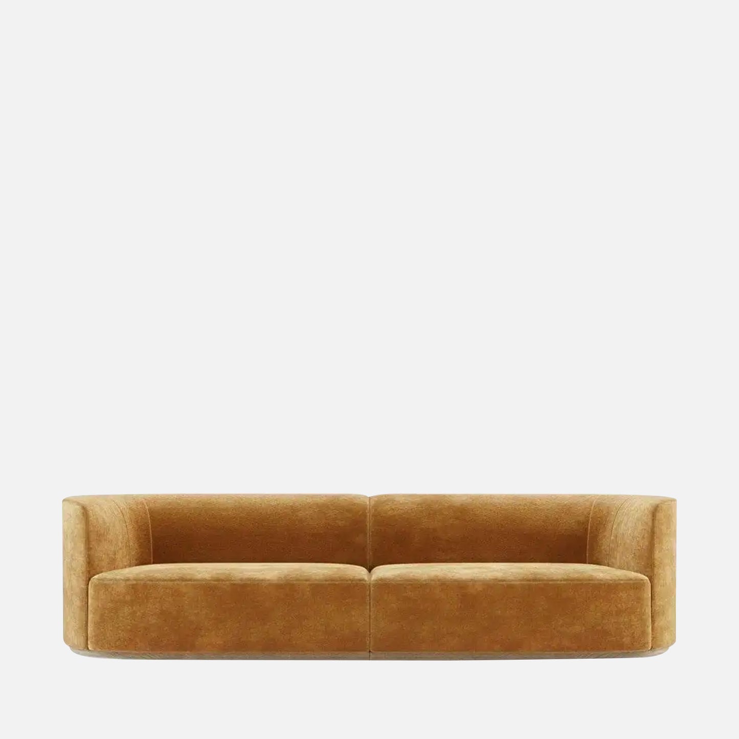Navora Modular Navy Blue 3 - Seater Velvet Sofa