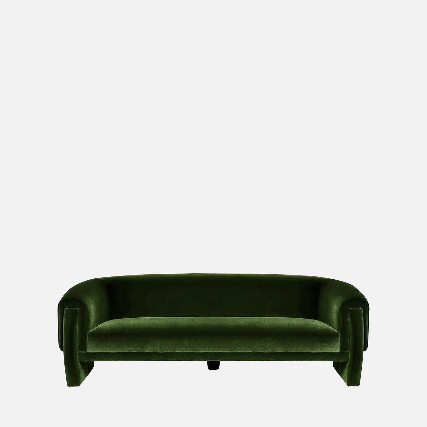 Elvix Abstract Cream 5 - Seater Boucle Sofa