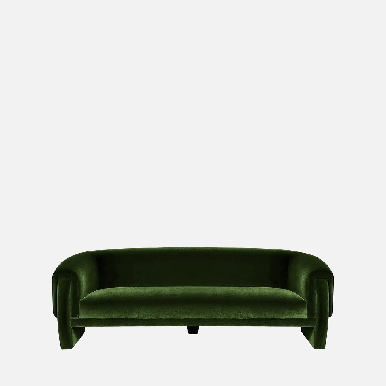 Elvix Abstract Cream 5 - Seater Boucle Sofa