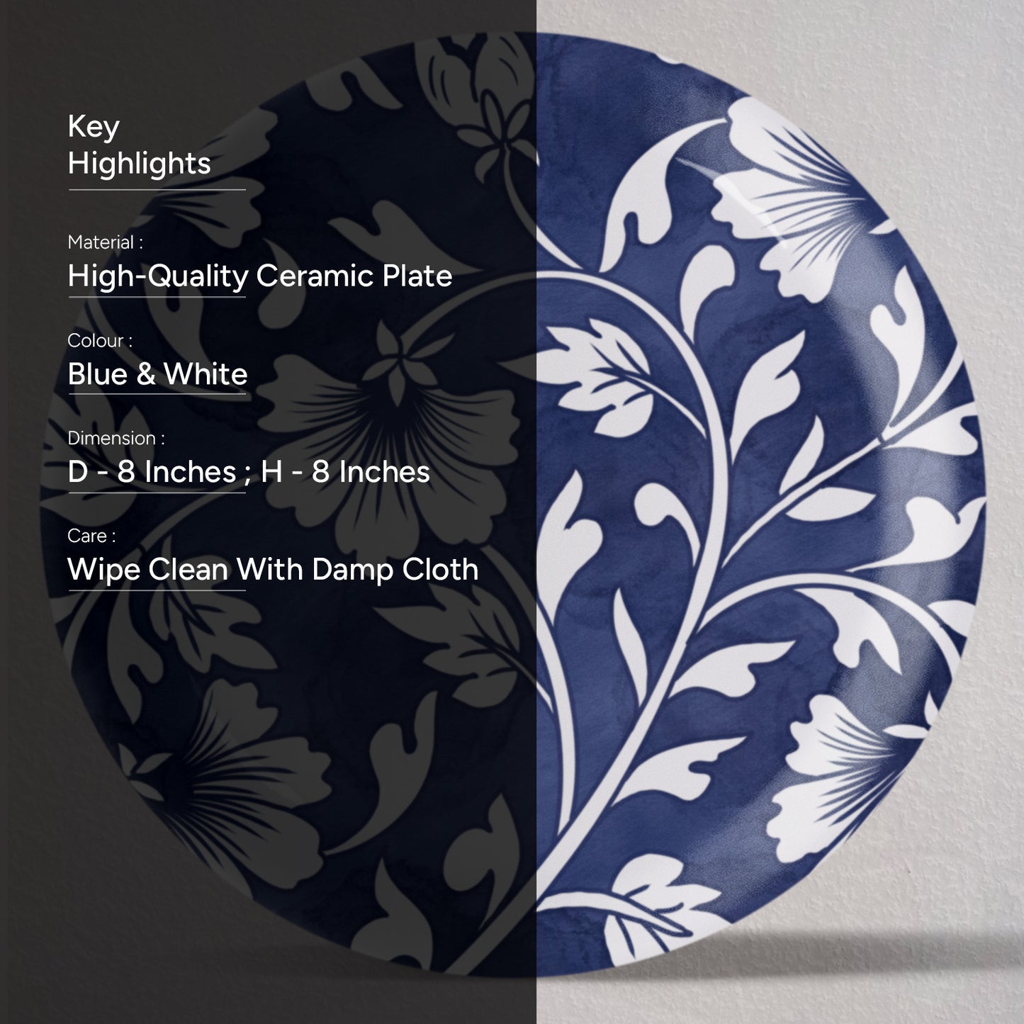 Serene Serenity Wall Plate