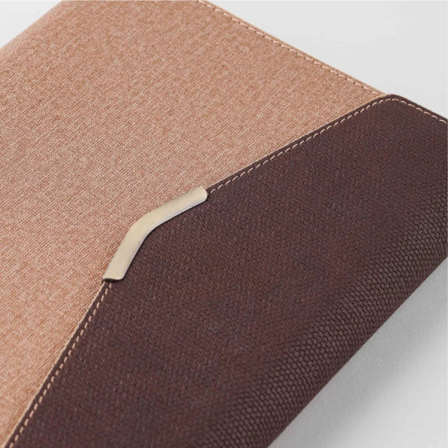 Executive Leatherite Notebook with Flap Closure