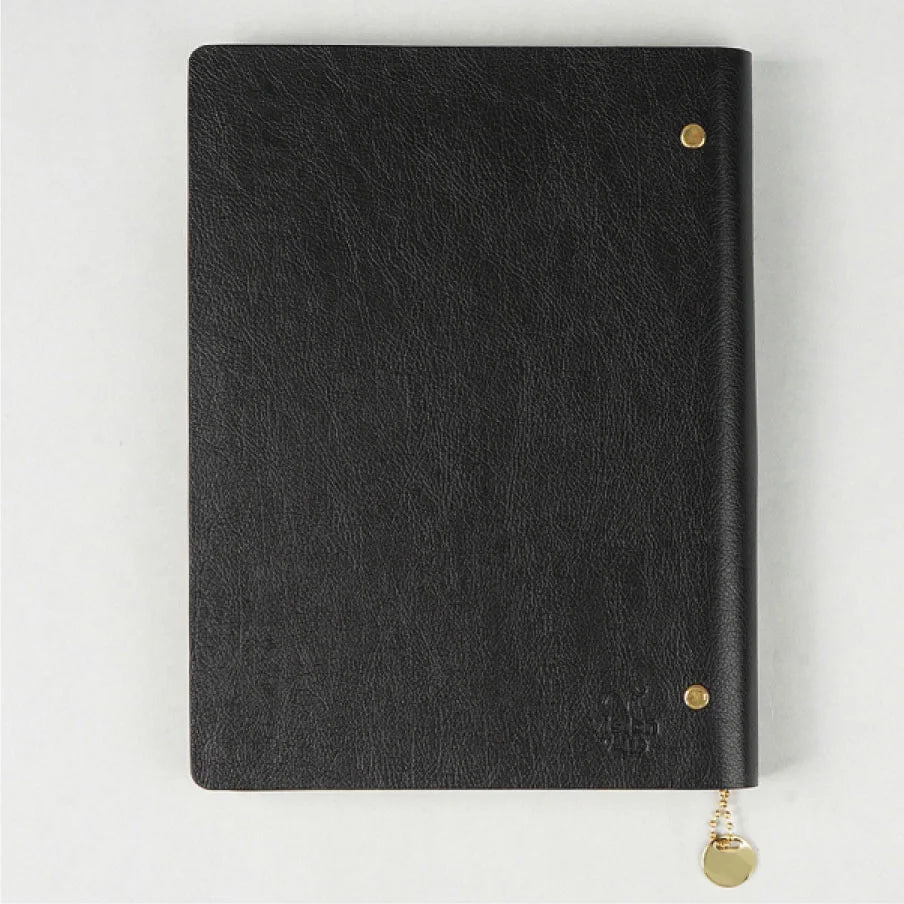 Leatherite Cover Notebook with Bookmark Chain