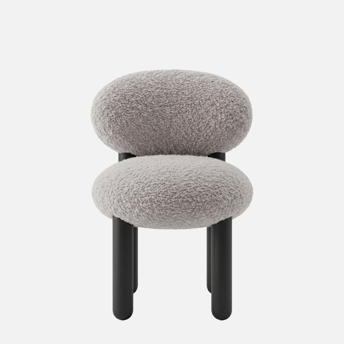 Boevian Bubble Beige Boucle Lounge Chair