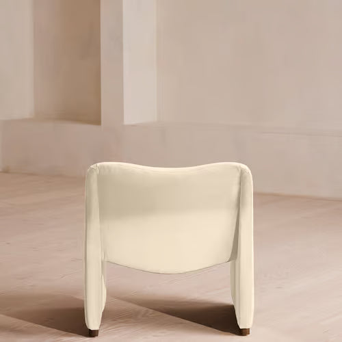 Lovett Armchair Velvet Porcelain