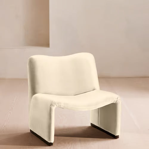 Lovett Armchair Velvet Porcelain