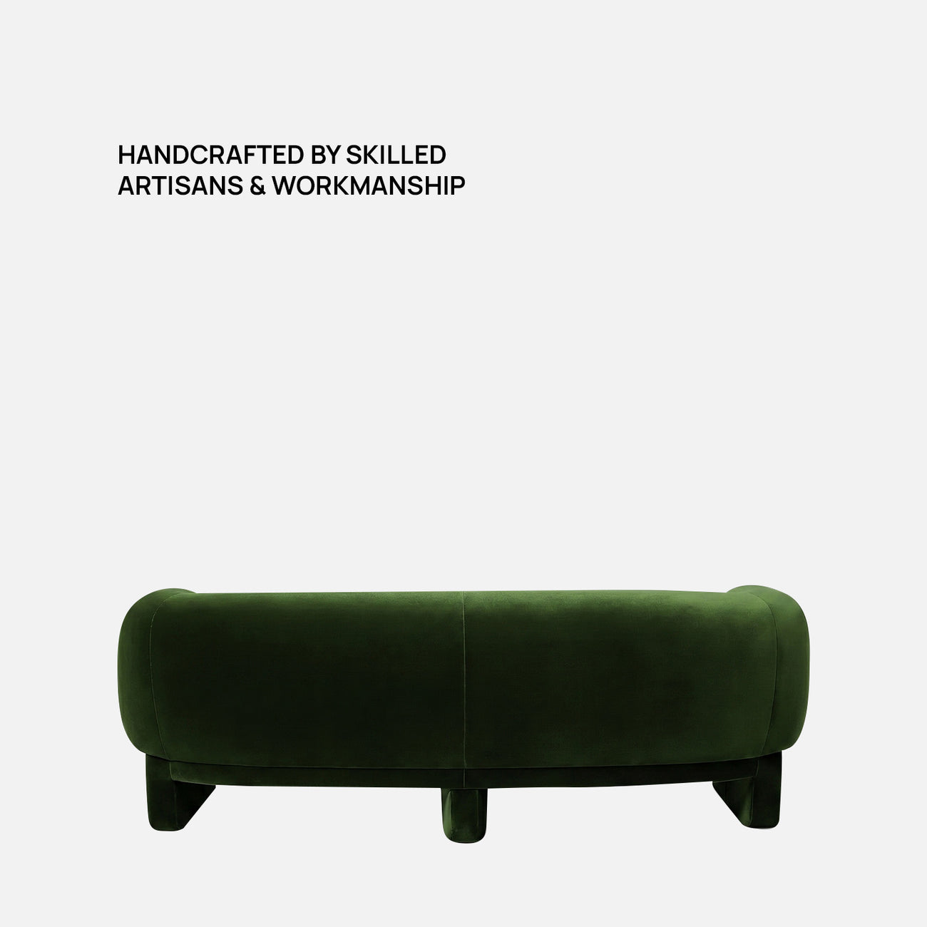 Elvix Abstract Cream 5 - Seater Boucle Sofa
