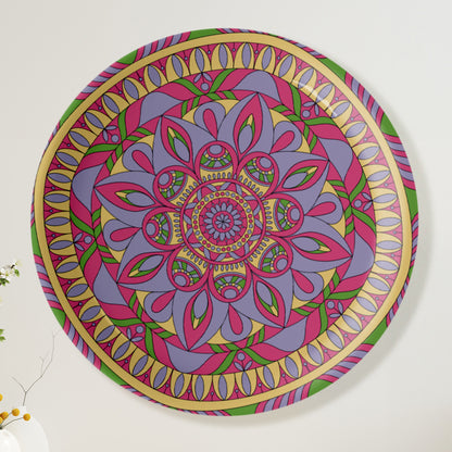 Tranquil Tapestry Mandala Wall Plates Set of 5