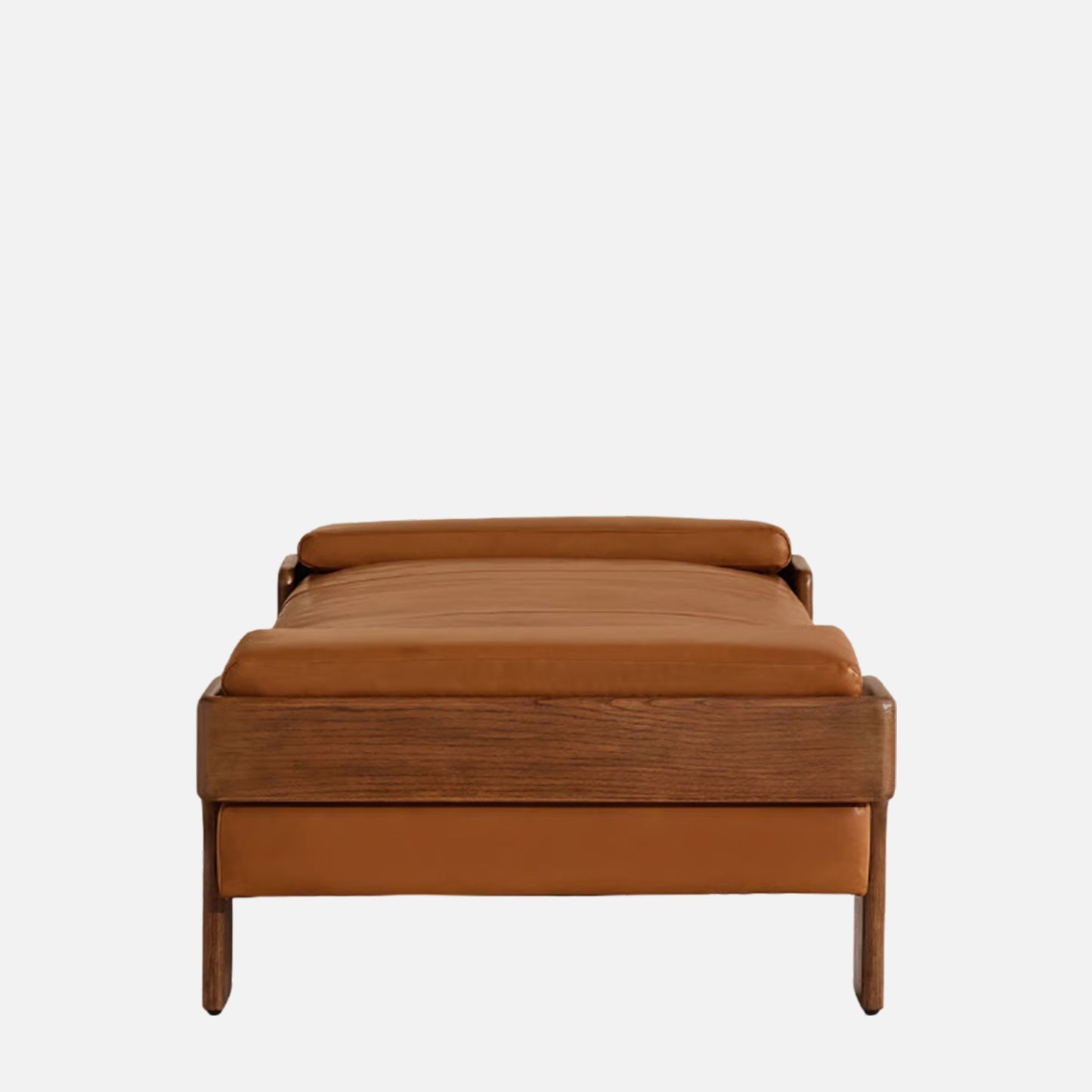 Valtorra Lounge Brown Leather Bench