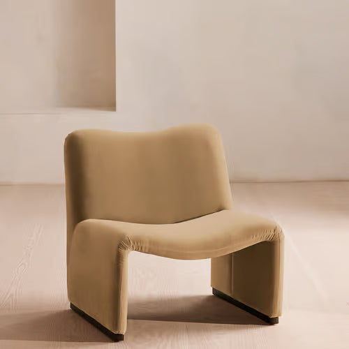 Lovett Armchair Velvet Camel