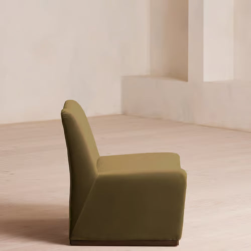 Lovett Armchair Velvet Olive