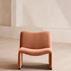 Lovett Armchair Velvet Antique Rose