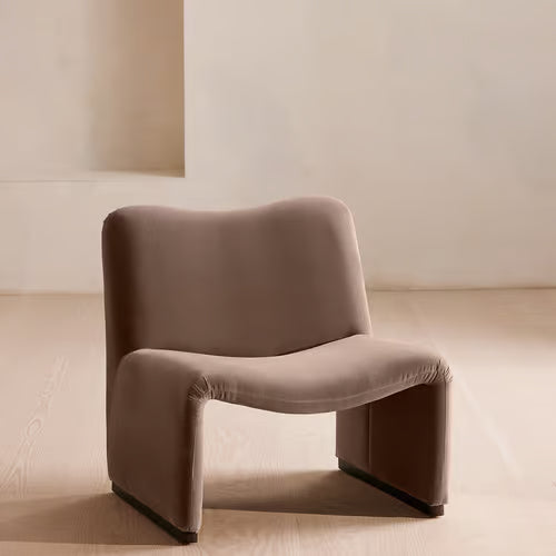 Lovett Armchair Velvet Taupe
