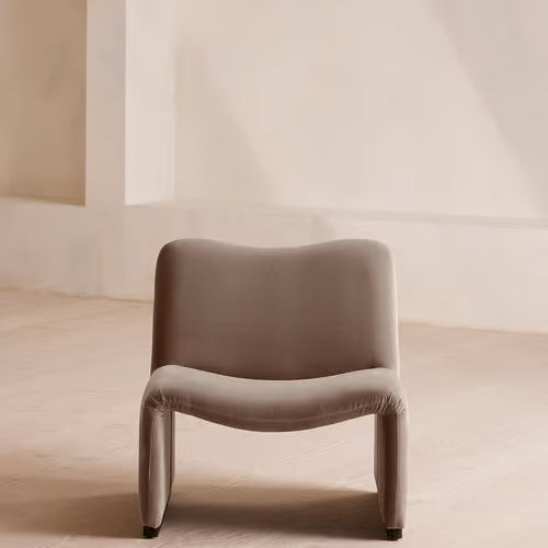 Lovett Armchair Velvet Taupe