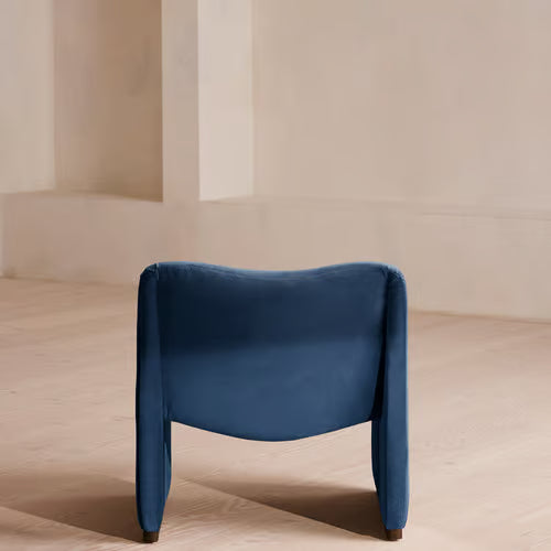 Lovett Armchair Velvet Royal Blue