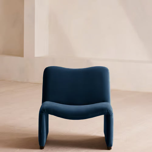 Lovett Armchair Velvet Royal Blue