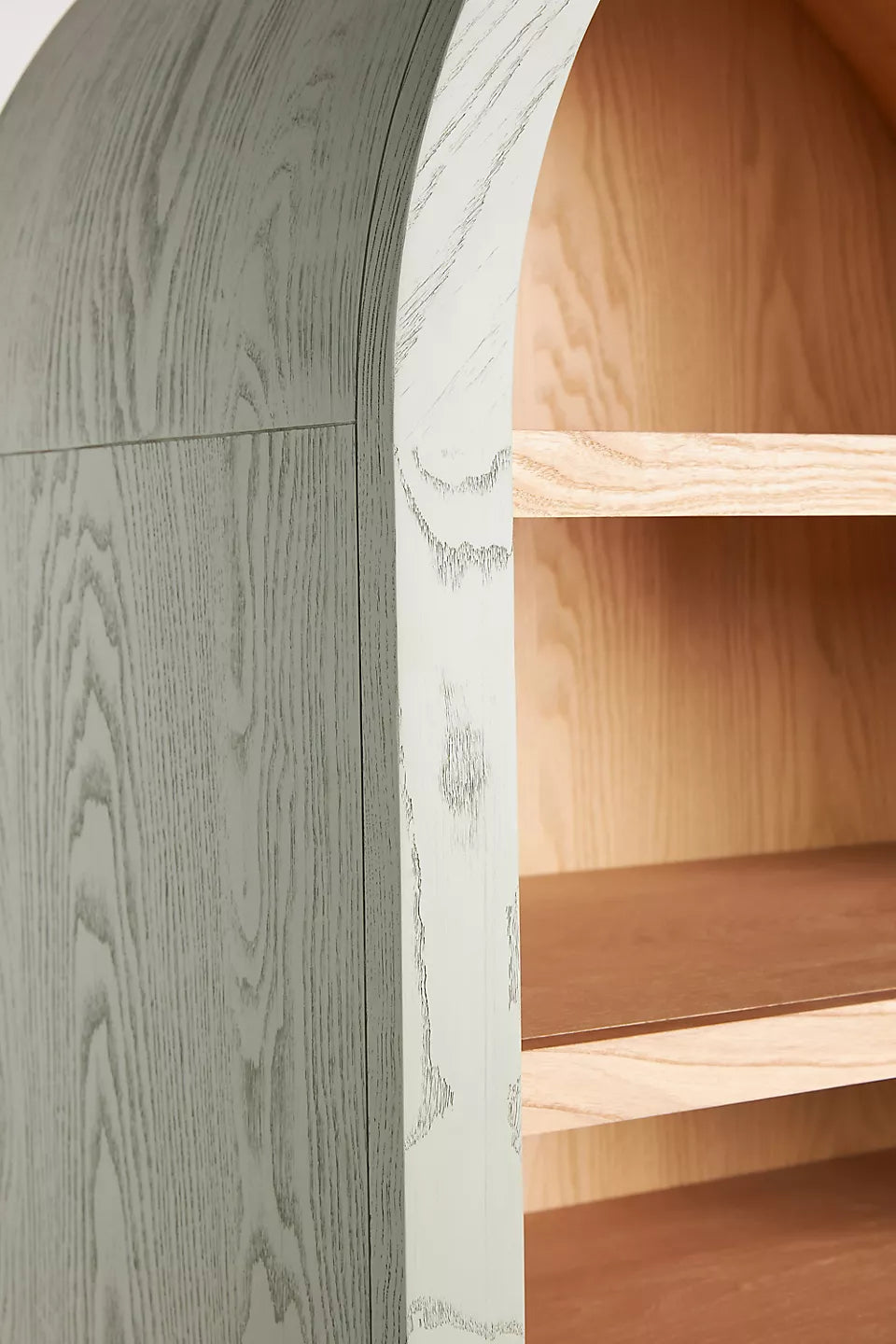 The Fern Marble Top Bookcase Sage
