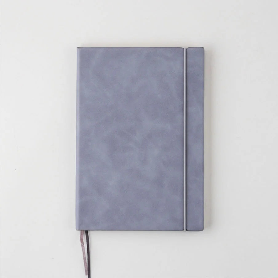 Leatherite Cover Notebook with Elastic Band Closure