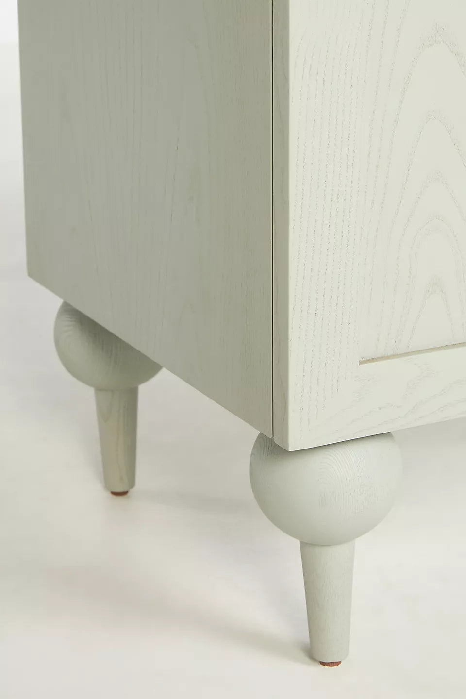 The Fern Marble Top Entryway Cabinet Sage