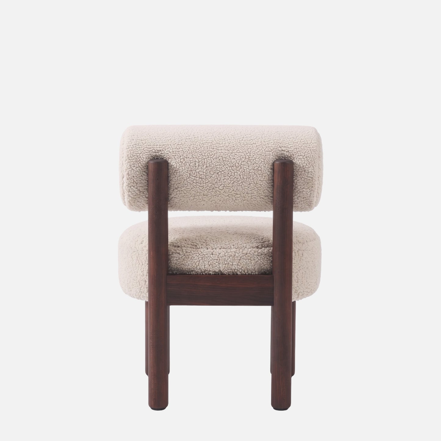 Fleuffin Cozy Cream Faux Fur Lounge Chair