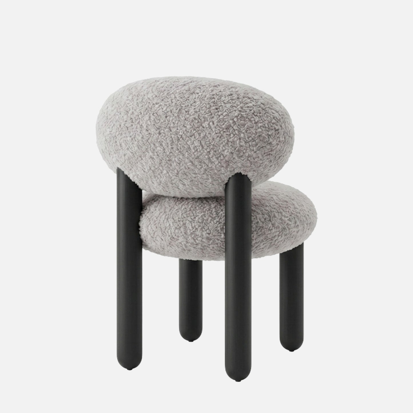 Boevian Bubble Beige Boucle Lounge Chair