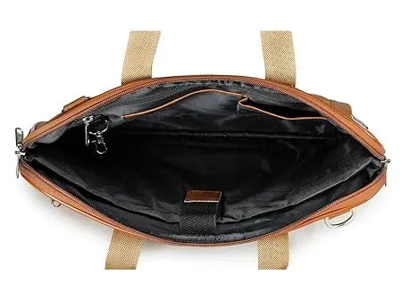 PU Leather Laptop Bag – Executive Office Briefcase