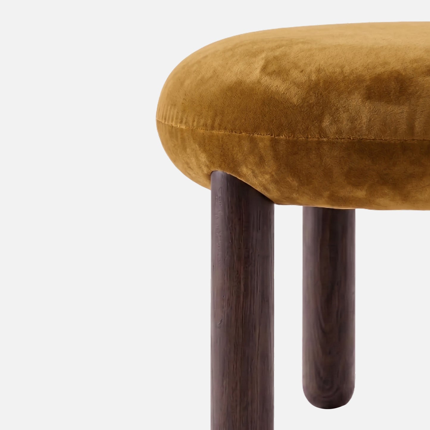 Boevian Bubble Yellow Linen Lounge Chair