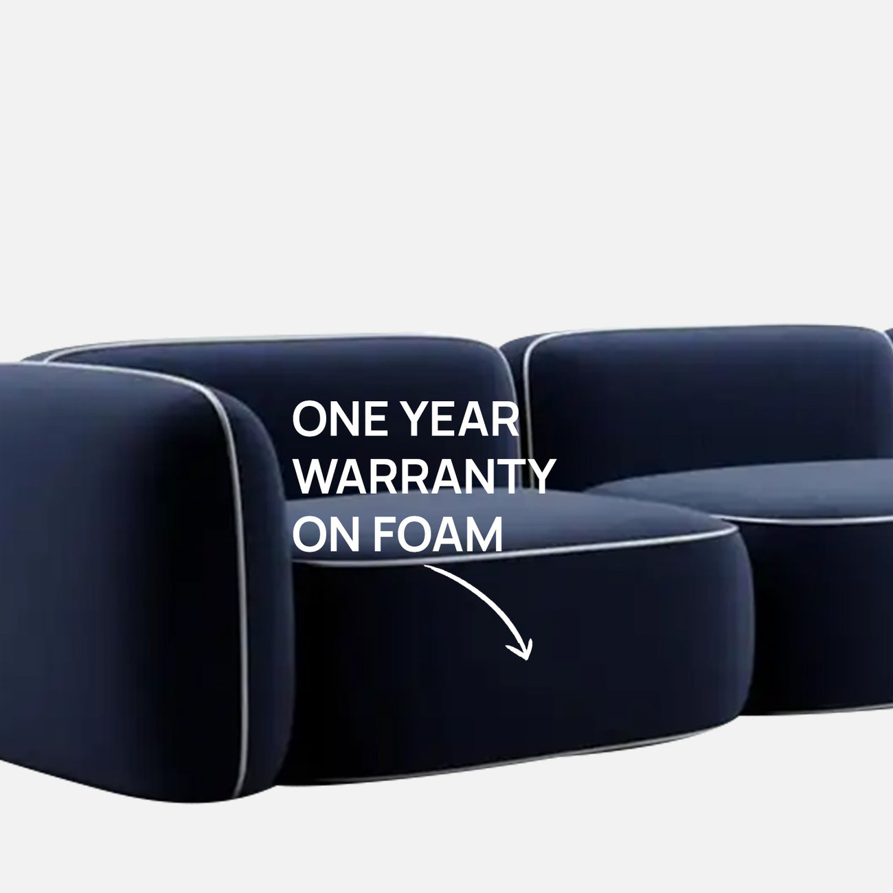 Verdex Modern Bottle Green 3 - Seater Velvet Sofa
