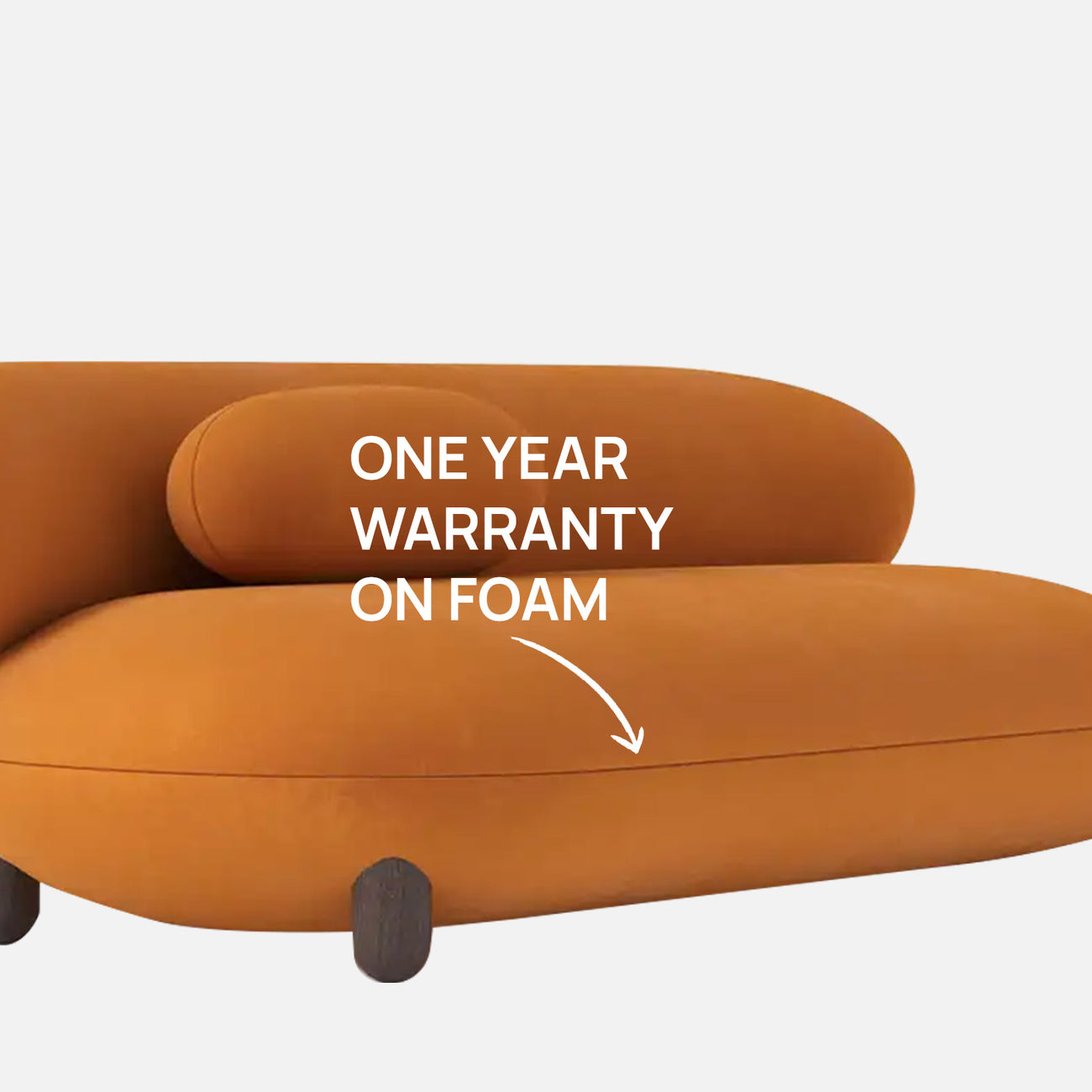 Cloura Softline Wine 3 - Seater Boucle Sofa