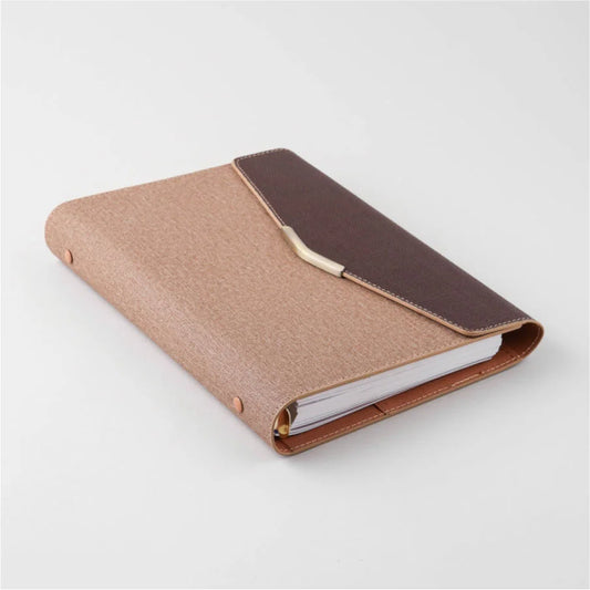 Executive Leatherite Notebook with Flap Closure
