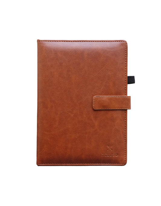 Vegan Leather Tan Non Dated Diary - 80 gsm