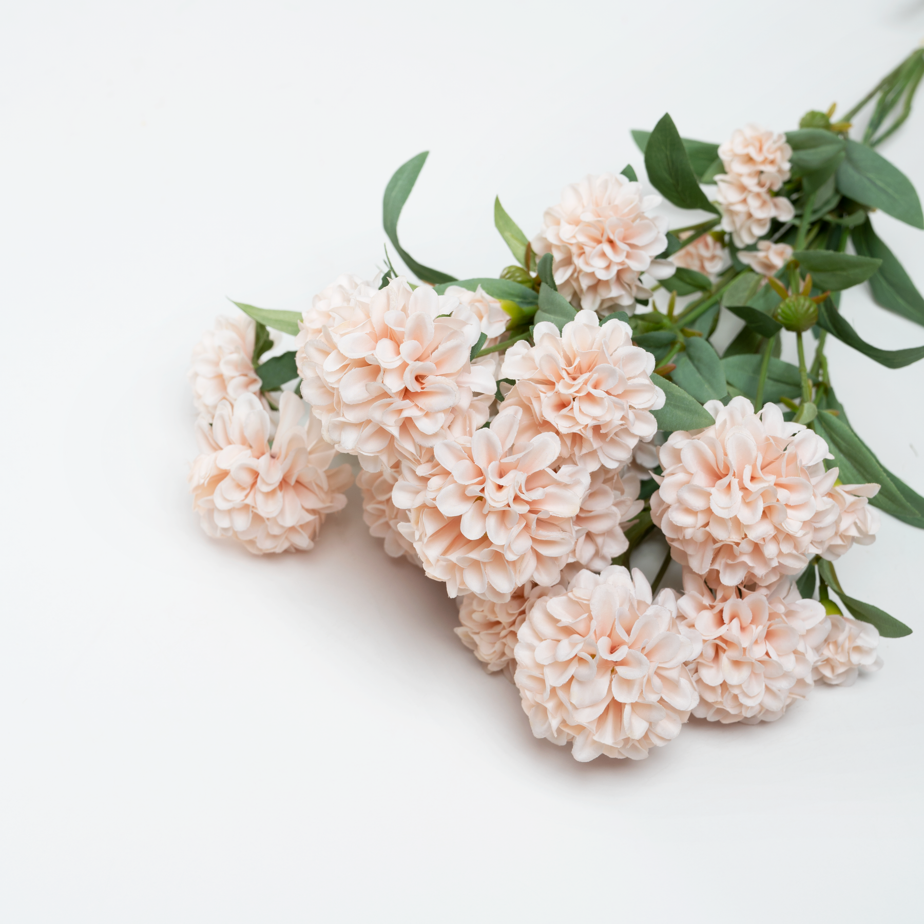 Artificial Flower Chrysanthemum - Off White Bunch