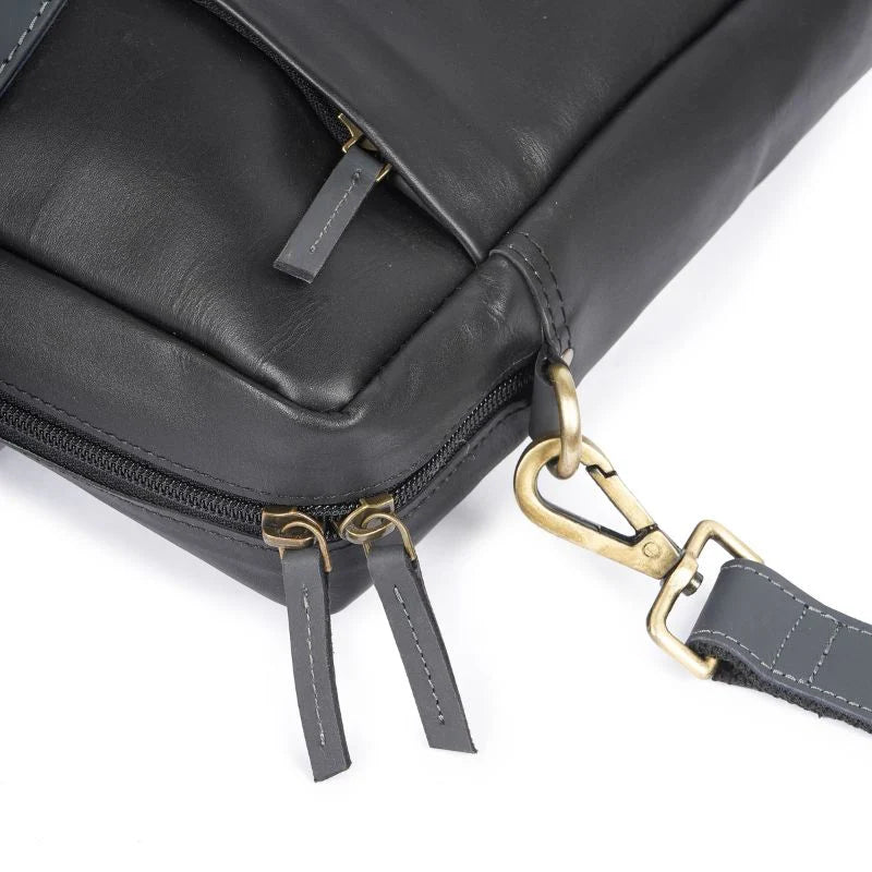 Classic Leather Work Bag