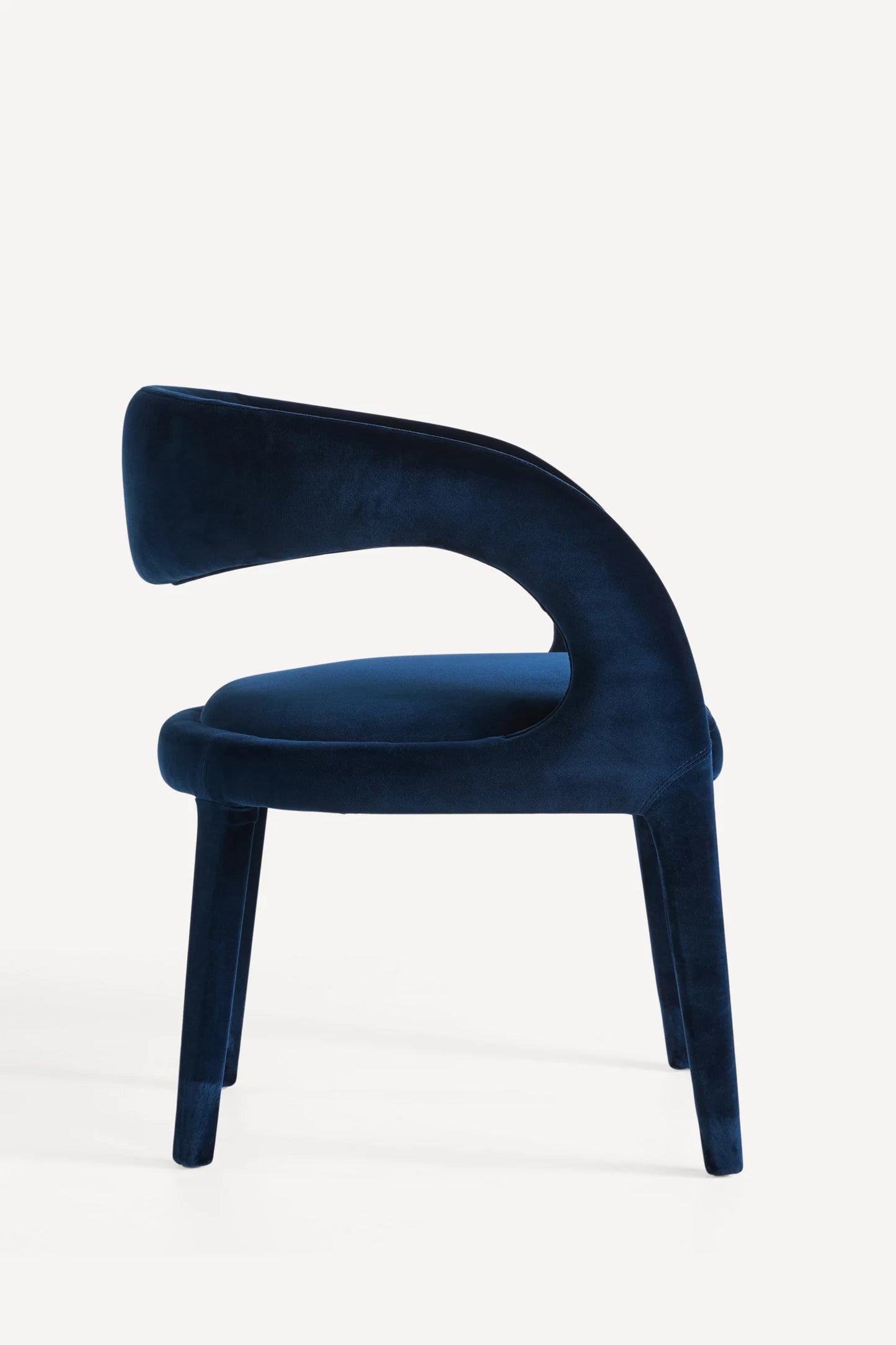 Velvet Hagen Dining Chair Estate Blue