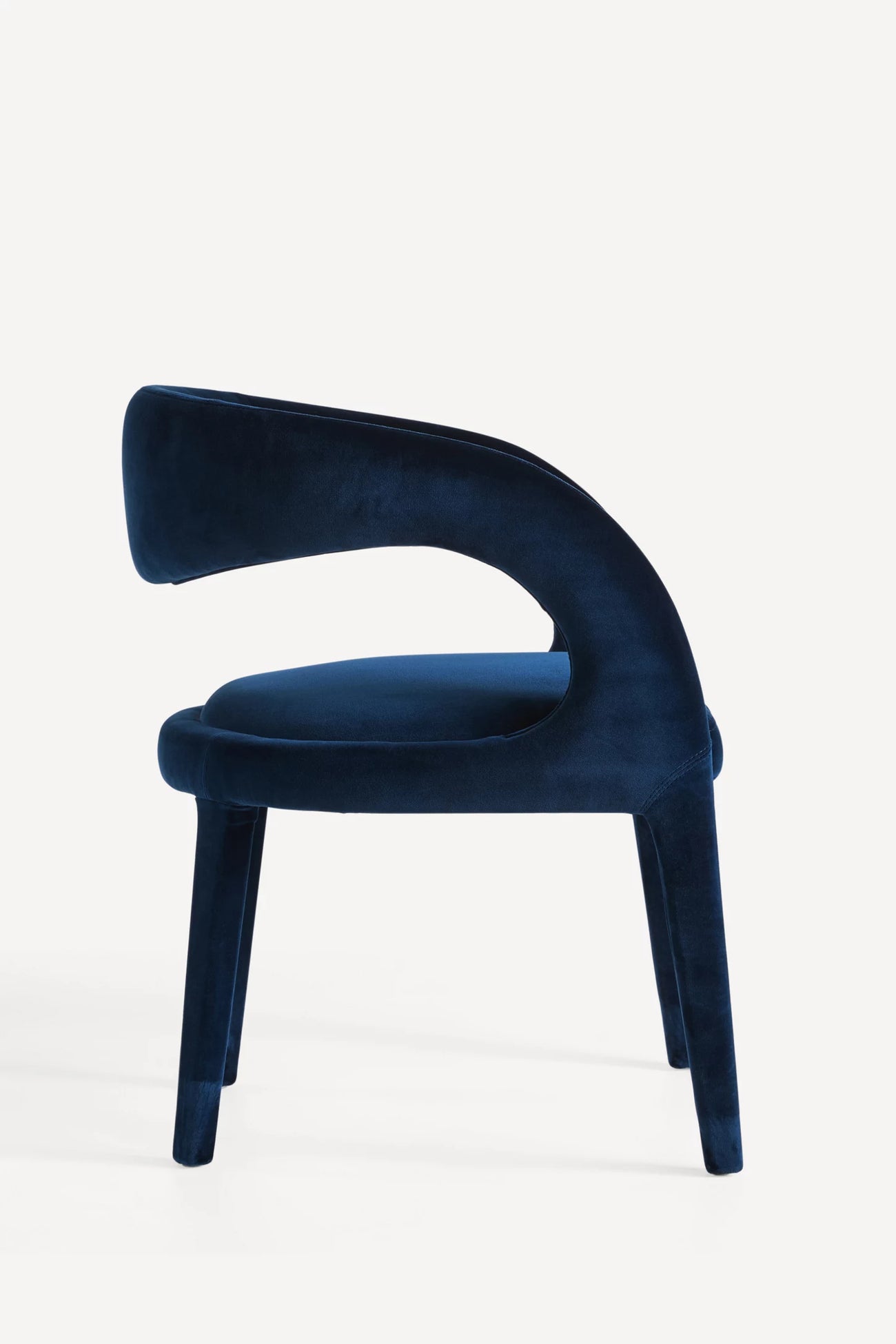 Velvet Hagen Dining Chair Estate Blue