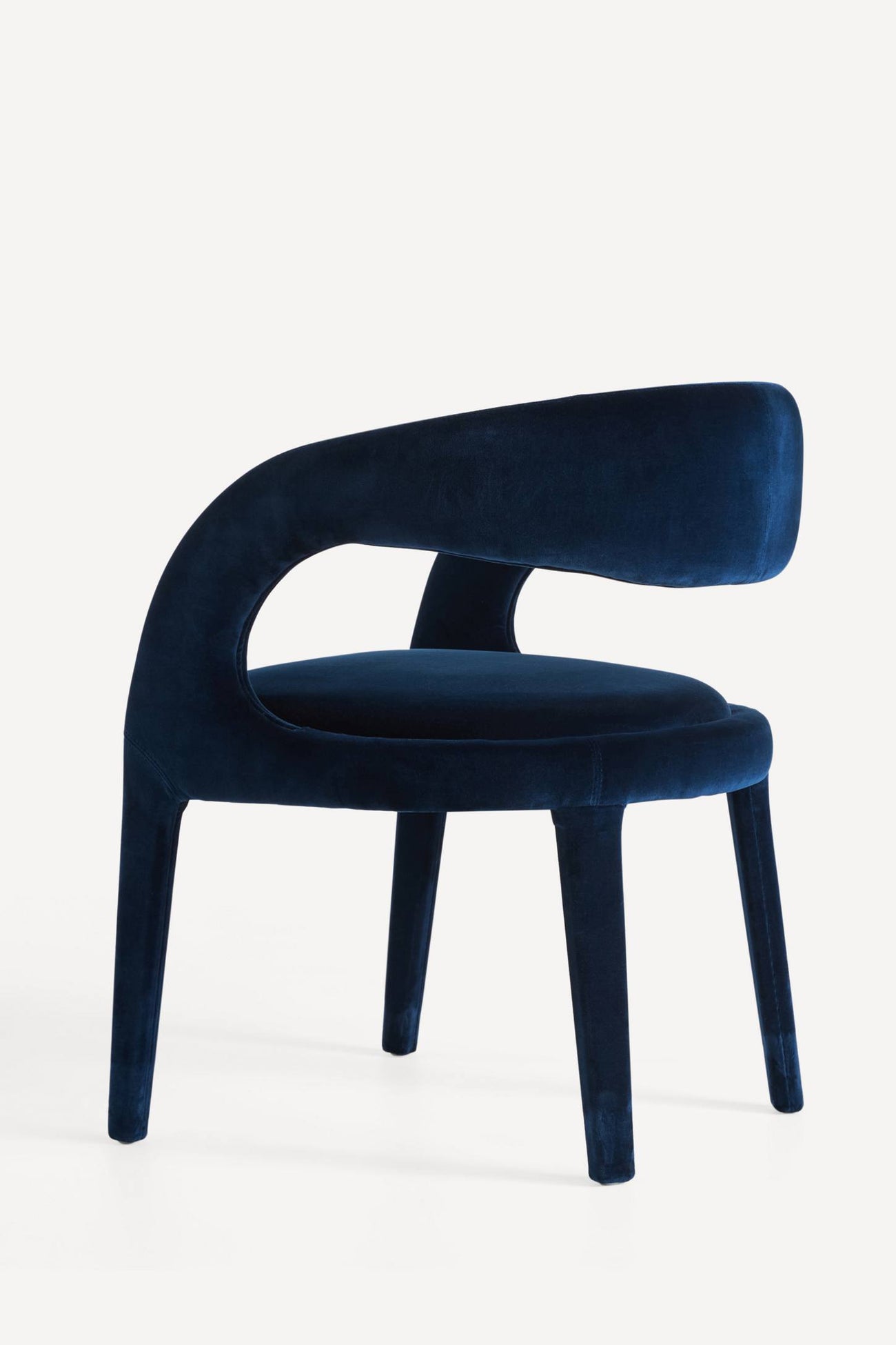 Velvet Hagen Dining Chair Estate Blue