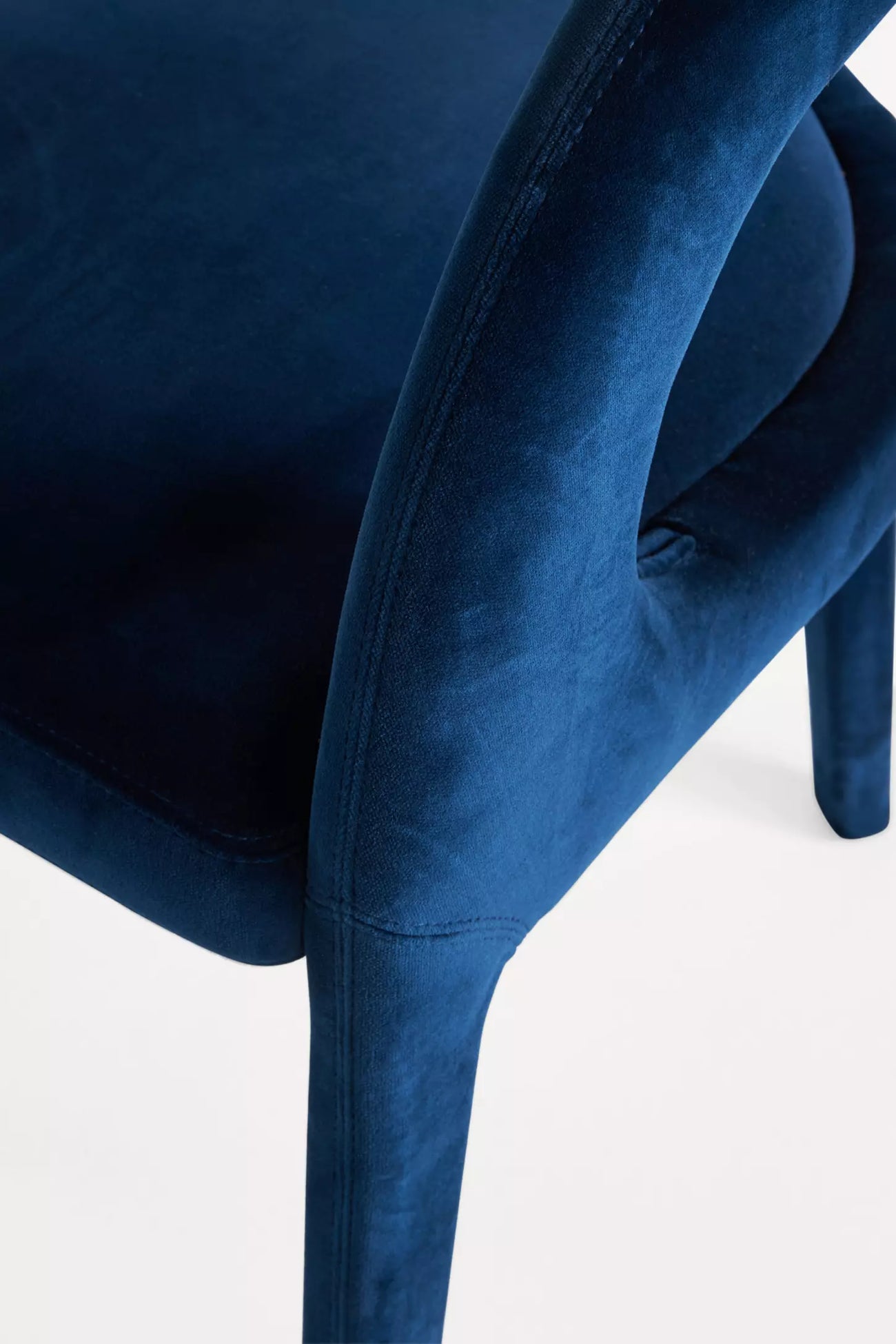 Velvet Hagen Dining Chair Estate Blue
